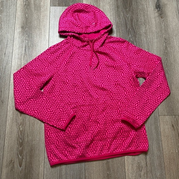 Nike Therma-Fit Women’s Polka Dot Hooded Sweater Size Medium - Picture 12 of 16